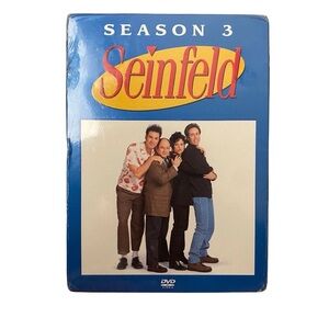 Seinfeld: Complete Season 3 (DVD, 1991) Sitcom Comedy Jerry Wayne Knight NEW +